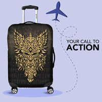 Viking Luggage Covers - Odin The Allfather Asgard God and Chief Of Aesir - Gold Version Luggage Covers RLT12 - Wonder Print Shop