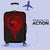 Viking Luggage Covers - Viking Norse Wolf - Red Version Luggage Covers RLT12 - Wonder Print Shop