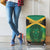 Jamaica Personalised Luggage Cover Rastafari Lion Mix Kente - Wonder Print Shop