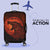Viking Luggage Covers - Fenrir Viking 3D Tattoo - Orange Version Luggage Covers RLT12 - Wonder Print Shop