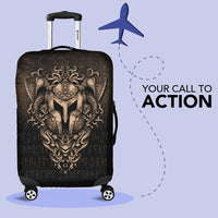 Viking Luggage Covers - The Armor Of Viking - Gold Version Luggage Covers RLT12 - Wonder Print Shop