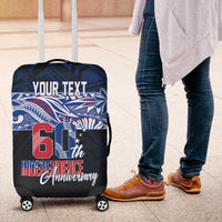 Samoa Personalised Luggage Cover 60th Independence Anniversary - Wonder Print Shop