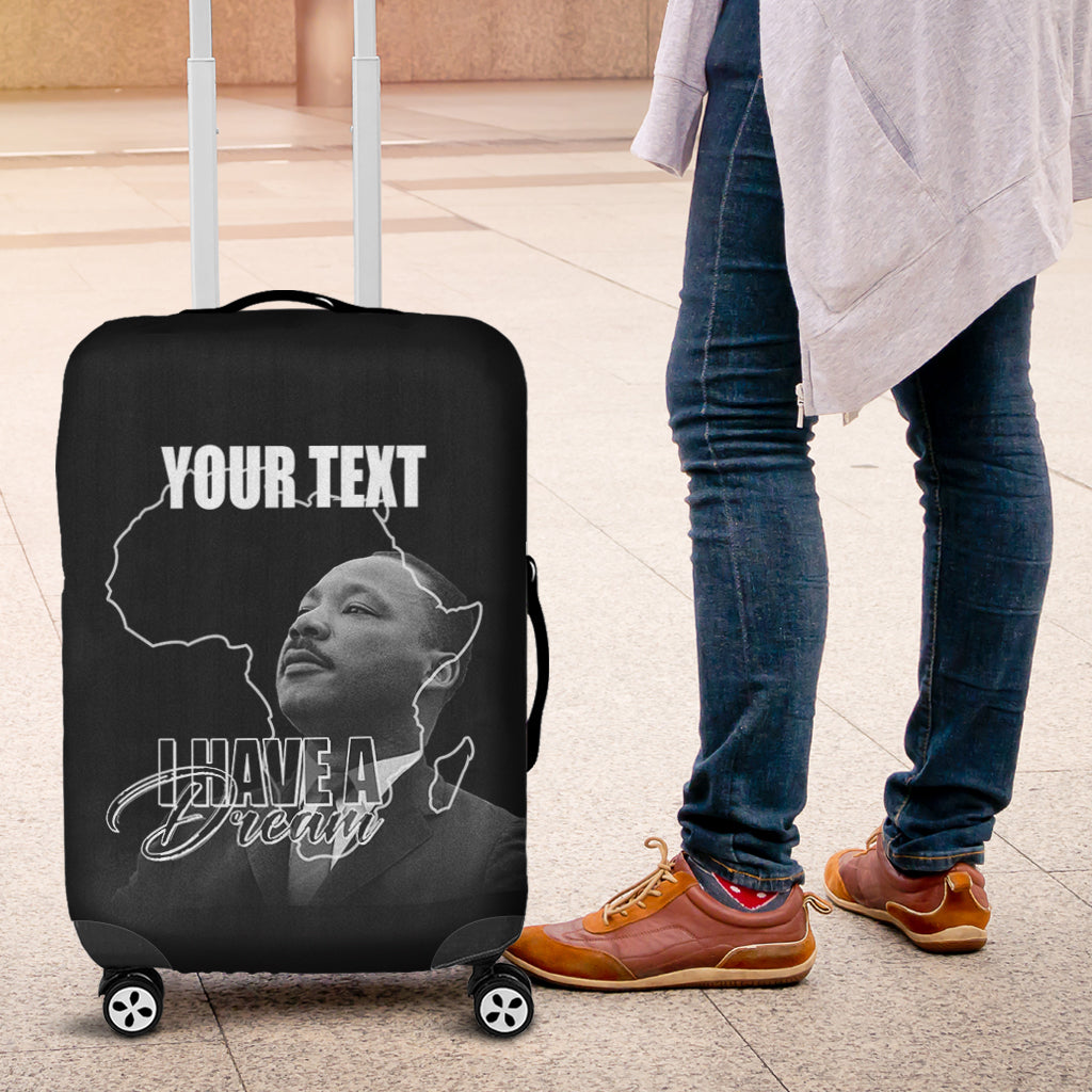 Juneteenth MLK Personalised Luggage Cover Freedom Day - Wonder Print Shop