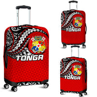 Tonga Luggage Cover Polynesian Tattoo LT6 - Wonder Print Shop