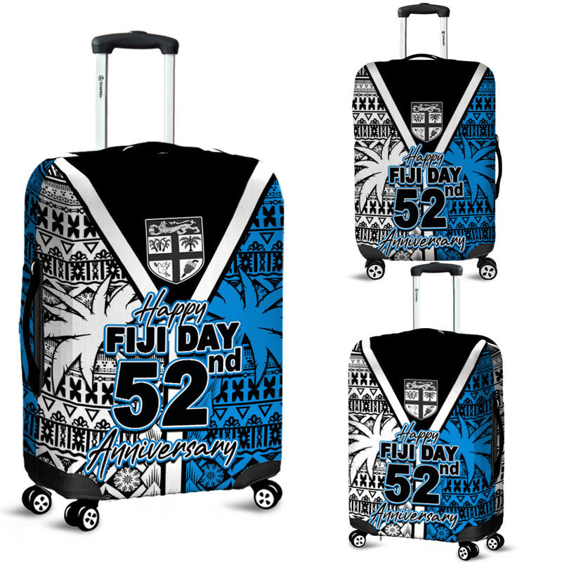 Fiji Day 52nd Anniversary Luggage Cover LT6 - Wonder Print Shop