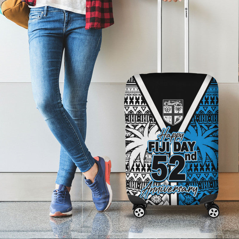 Fiji Day 52nd Anniversary Luggage Cover LT6 - Wonder Print Shop