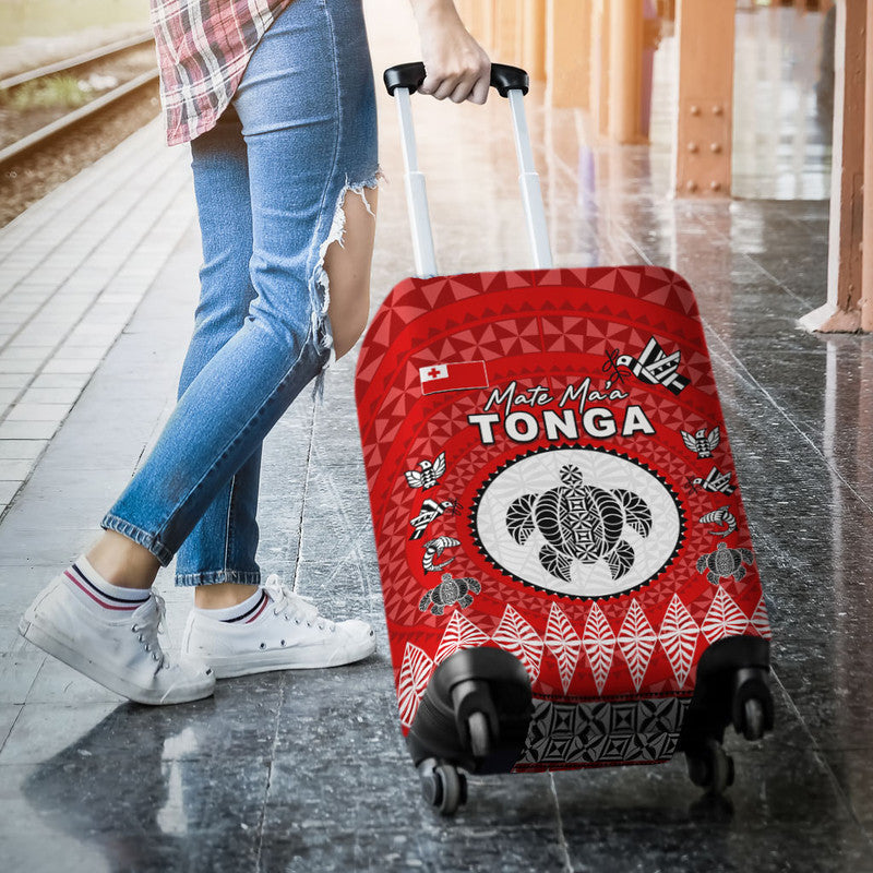 Mate Ma'a Tonga Ngatu Fonu Rugby Luggage Cover LT6 - Wonder Print Shop