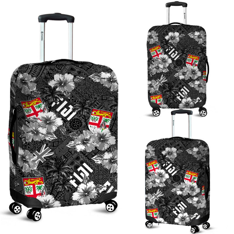 Fiji Hibiscus Luggage Cover Hawaii Style No.3 LT6 - Wonder Print Shop