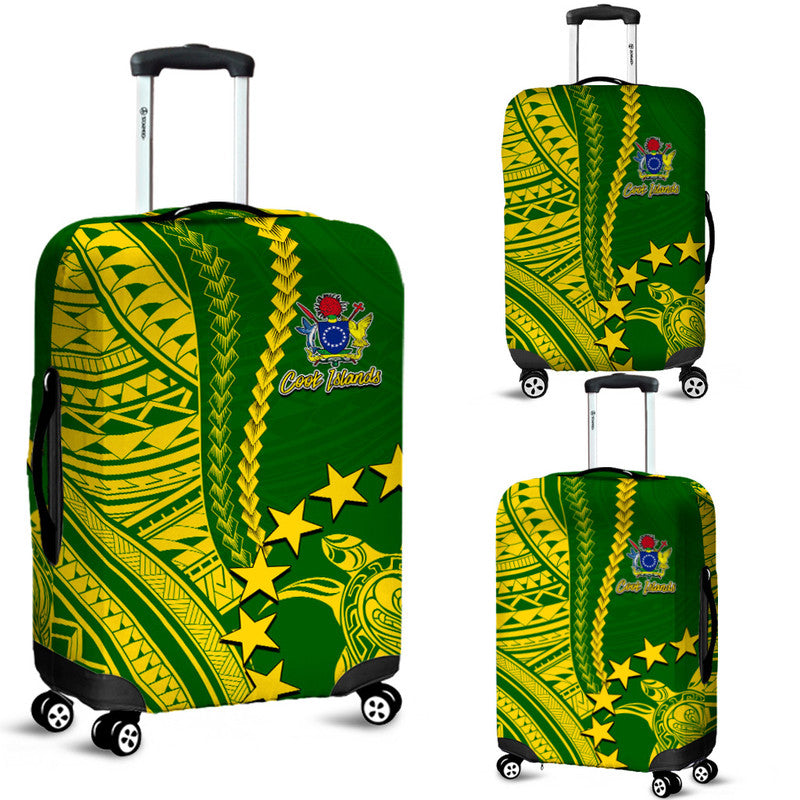 Cook Islands Polynesian Luggage Cover LT6 - Wonder Print Shop