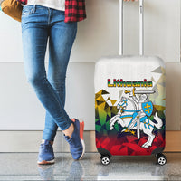 Lithuania Luggage Cover Polygonal Template Style LT6 - Wonder Print Shop