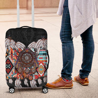 Native American Luggage Cover Native Patterns Dreamcatcher LT6 - Wonder Print Shop