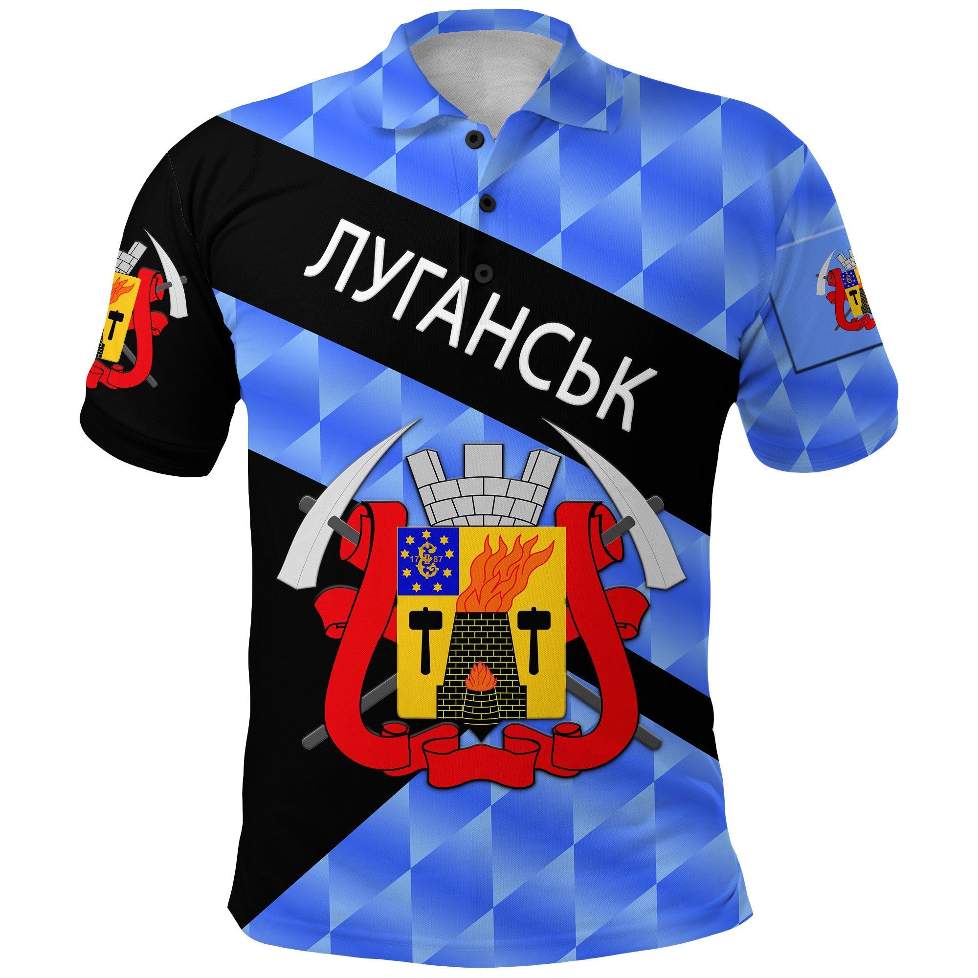 ukraine-luhansk-polo-shirt-sporty-style