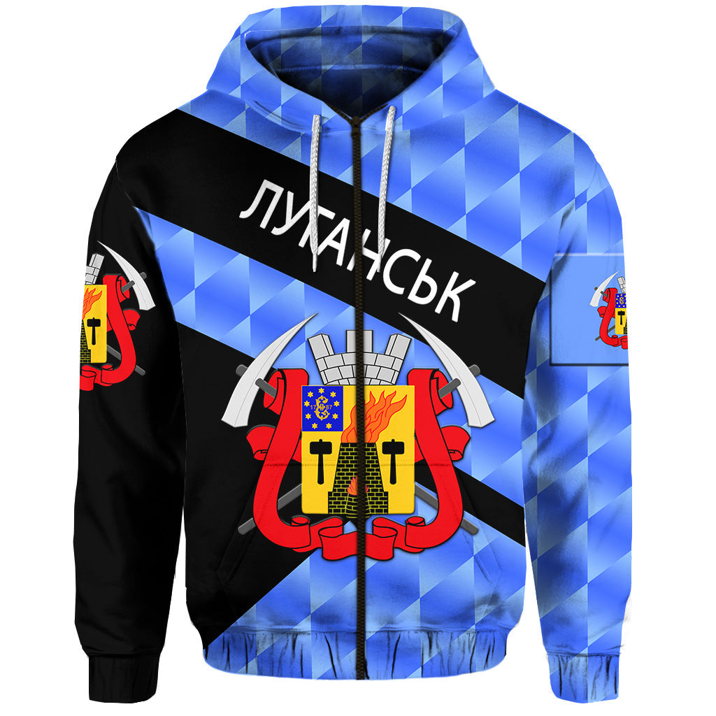 Ukraine Luhansk Hoodie Sporty Style LT8 - Wonder Print Shop