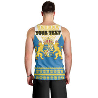 custom-personalised-sweden-men-tank-top-swedish-coat-of-arms-with-scandinavian-flowers