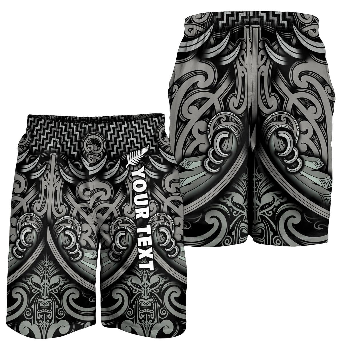custom-personalised-new-zealand-silver-fern-rugby-men-shorts-all-black-nz-maori-pattern