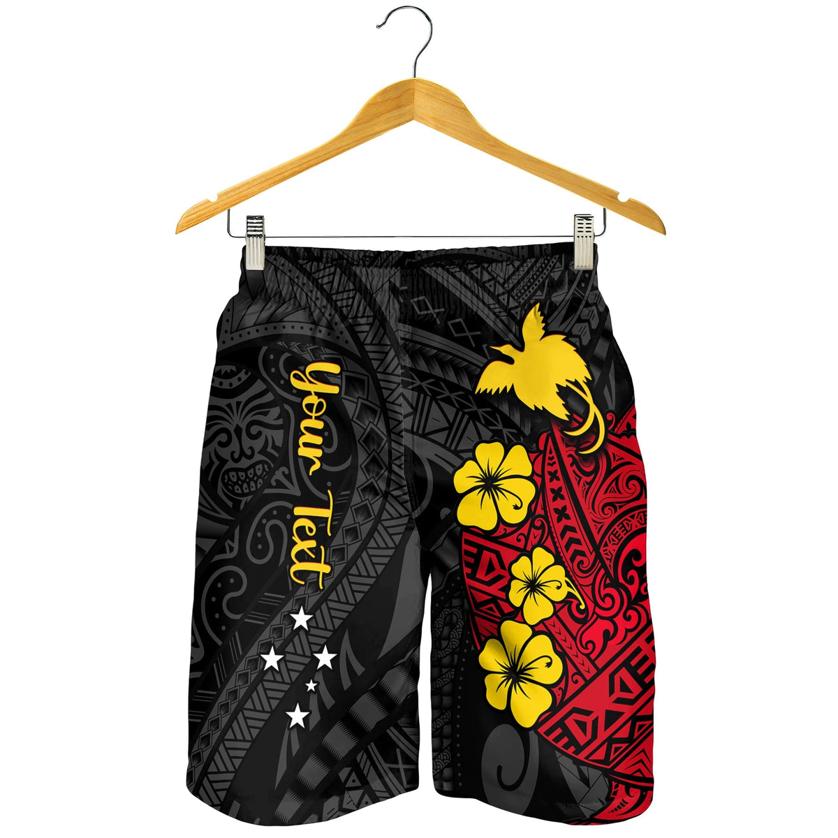 custom-personalised-papua-new-guinea-anniversary-men-shorts-47th-independence-day-since-1975