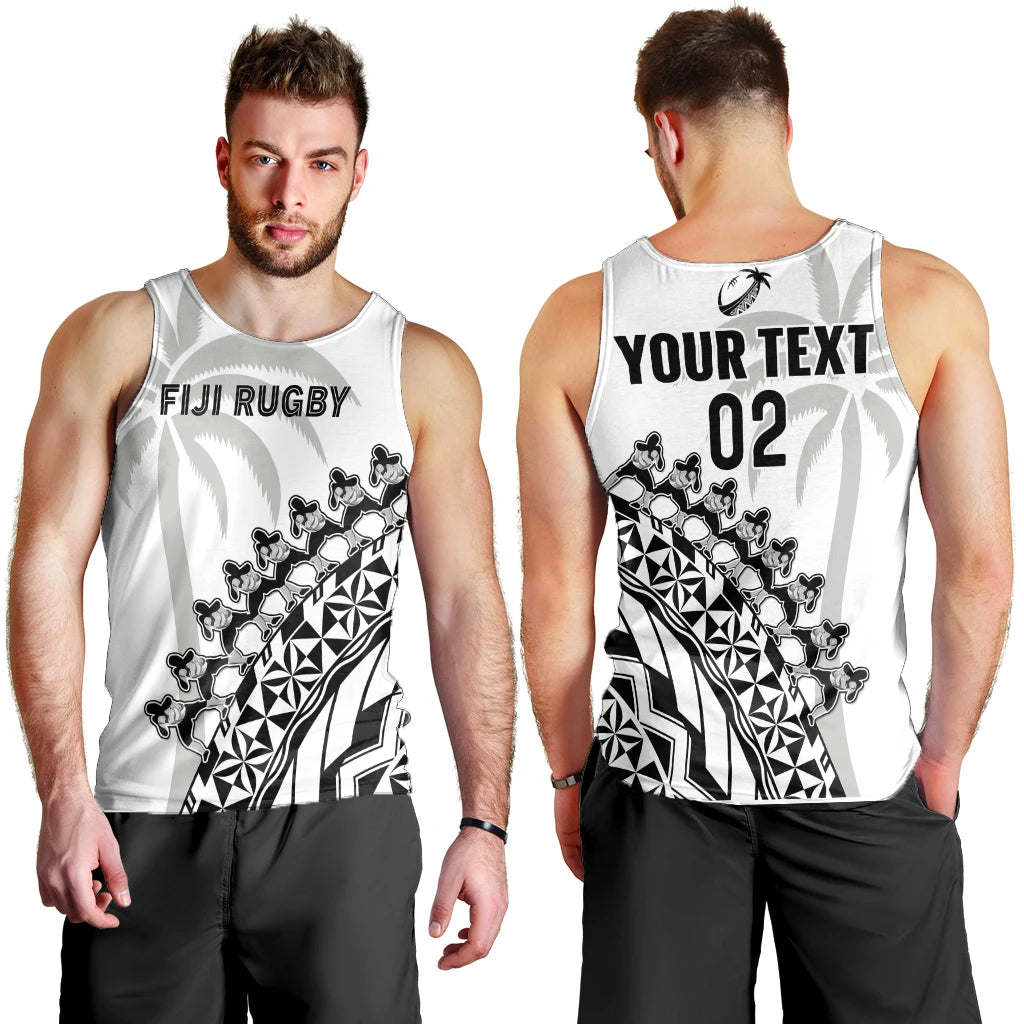 custom-text-and-number-fiji-rugby-men-tank-top-fijian-cibi-dance-tapa-pattern-white