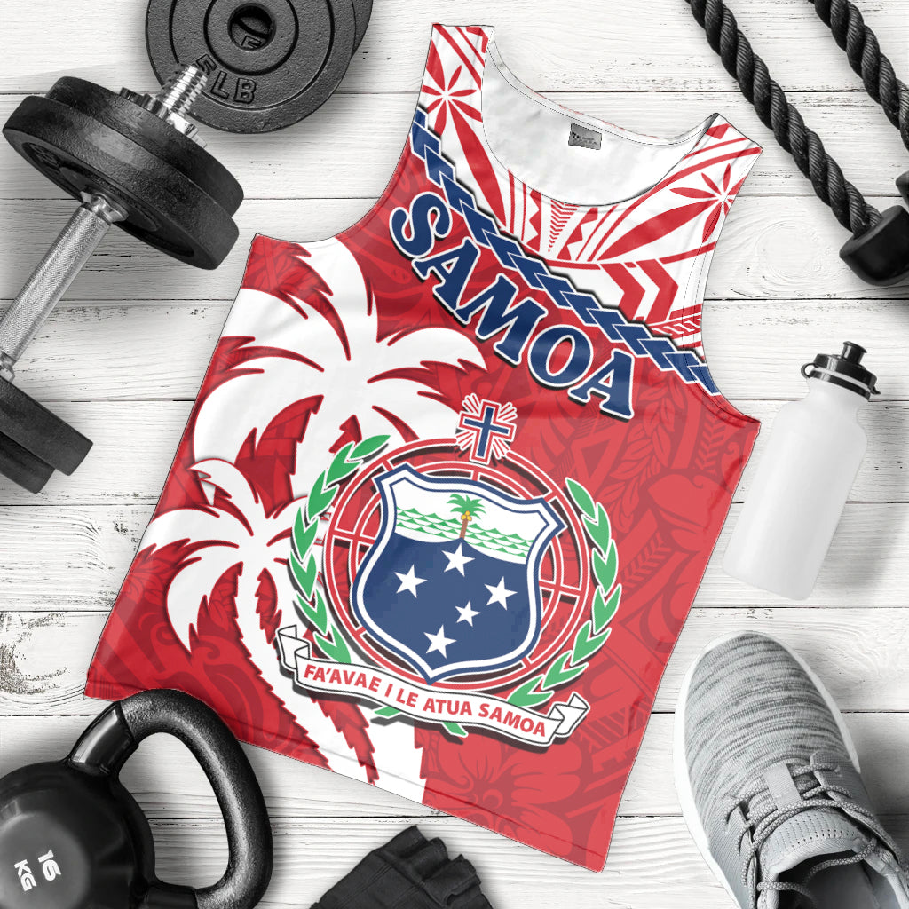 samoa-men-tank-top-samoan-coat-of-arms-with-coconut-red-style