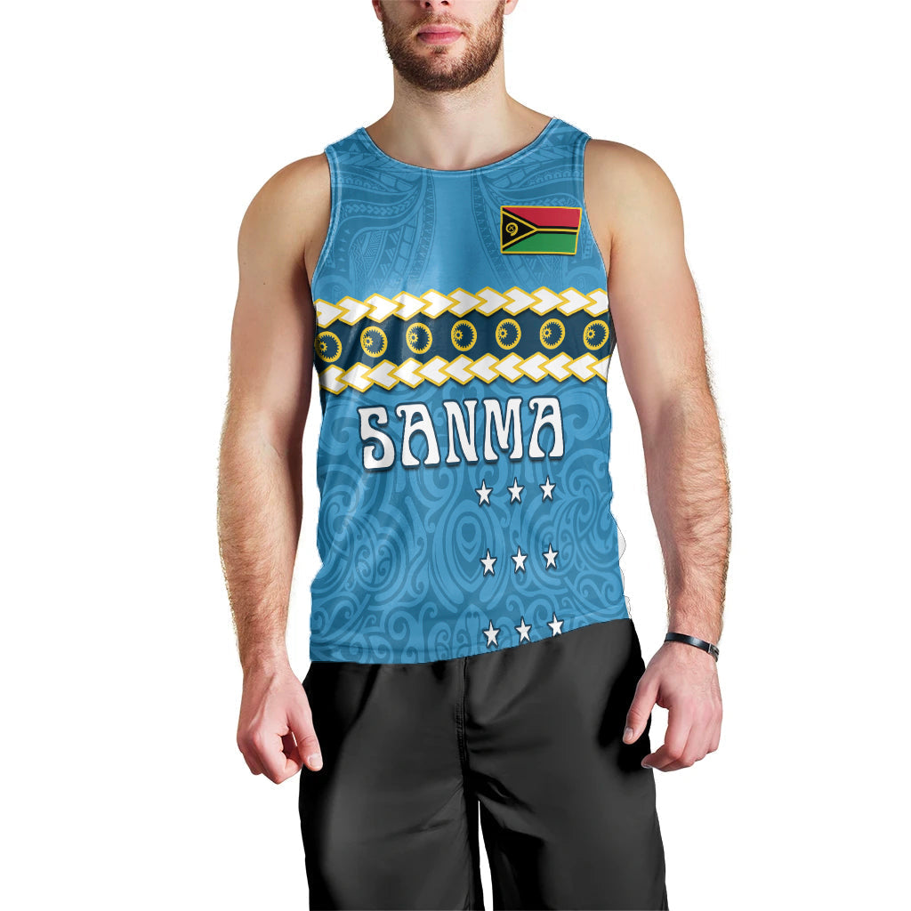 custom-personalised-sanma-province-men-tank-top-vanuatu-pig-tusk-polynesian-flag-style