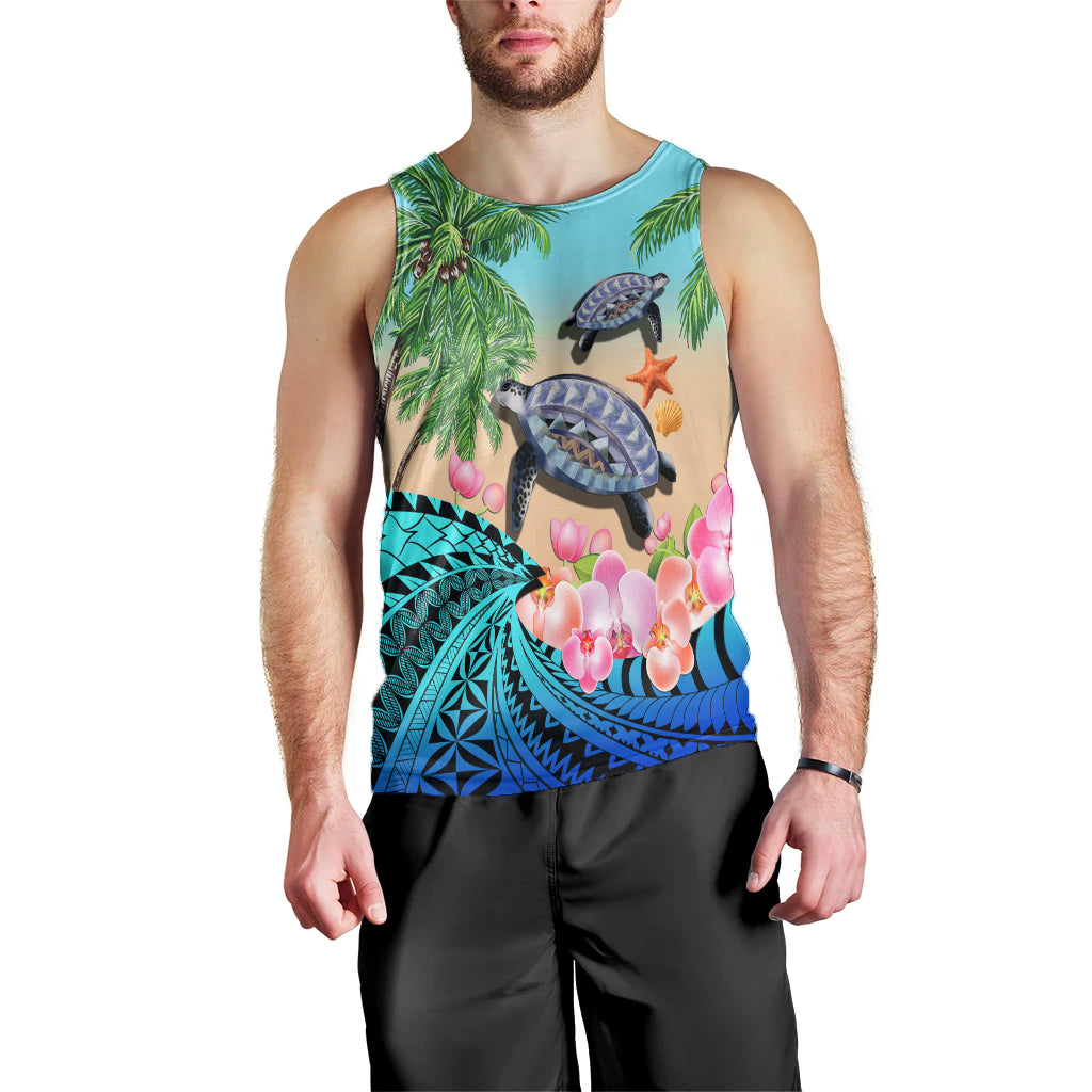 polynesian-turtle-coconut-tree-and-orchids-men-tank-top