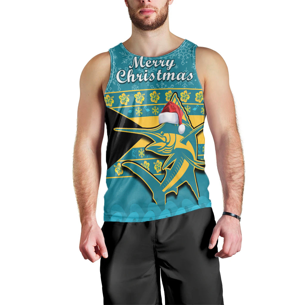 bahamas-men-tank-top-bahamian-blue-marlin-merry-chirstmas