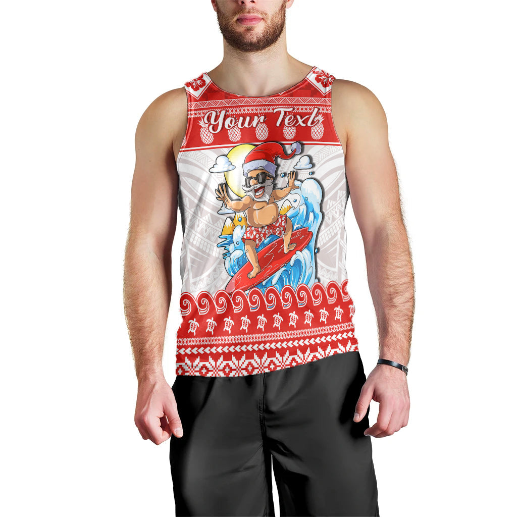 custom-personalised-hawaii-christmas-men-tank-top-surfing-santa-mele-kalikimaka-polynesian