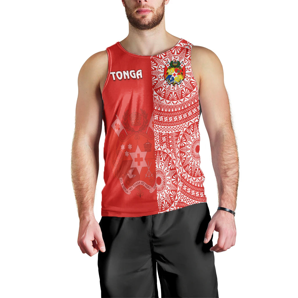 custom-text-and-number-tonga-men-tank-top-tongan-coat-of-arms-ngatu-pattern