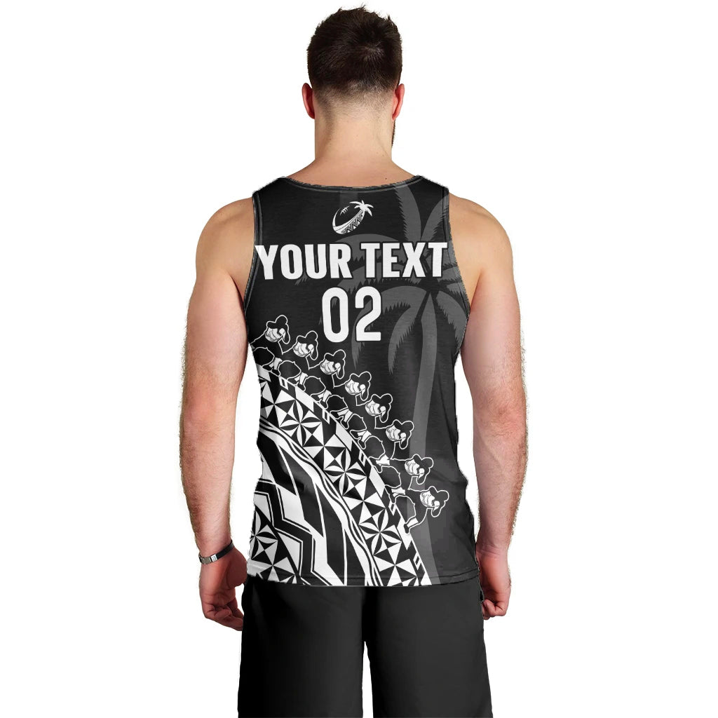 custom-text-and-number-fiji-rugby-men-tank-top-fijian-cibi-dance-tapa-pattern-black