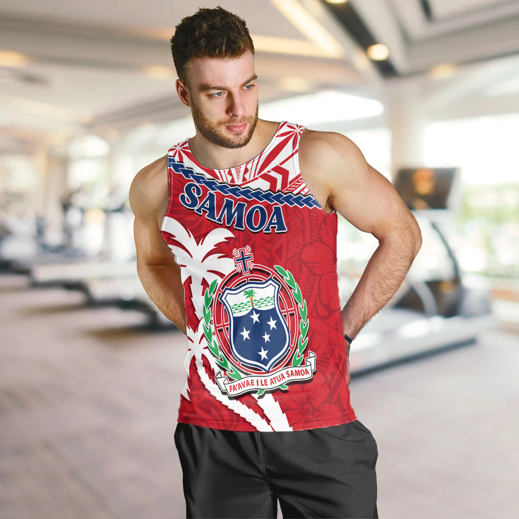 samoa-men-tank-top-samoan-coat-of-arms-with-coconut-red-style