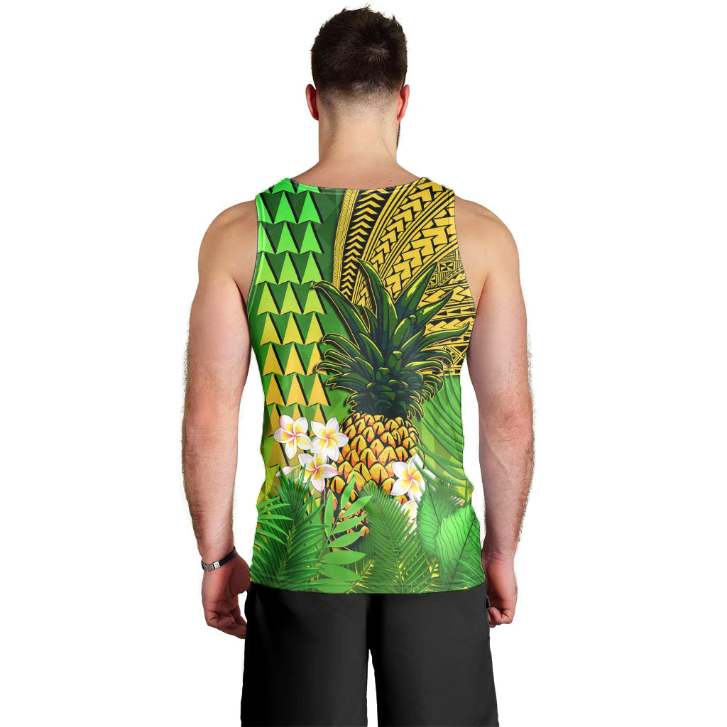 hawaii-pineapple-men-tank-top-plumeria-frangipani-mix-tribal-pattern