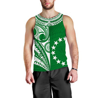 custom-text-and-number-cook-islands-tatau-men-tank-top-symbolize-passion-stars-version-green