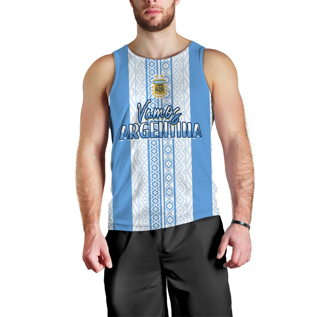 custom-text-and-number-argentina-football-men-tank-top-champions-world-cup-gaucho-vamos