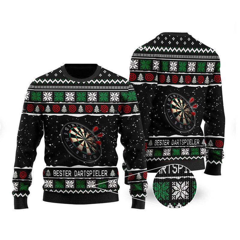 Darts Christmas SweaterShirt Vibe No.2 LT6 - Wonder Print Shop