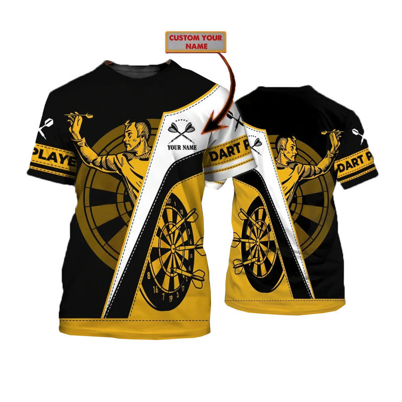 Custom Darts T Shirt Vibe 3D No.6 LT6 - Wonder Print Shop