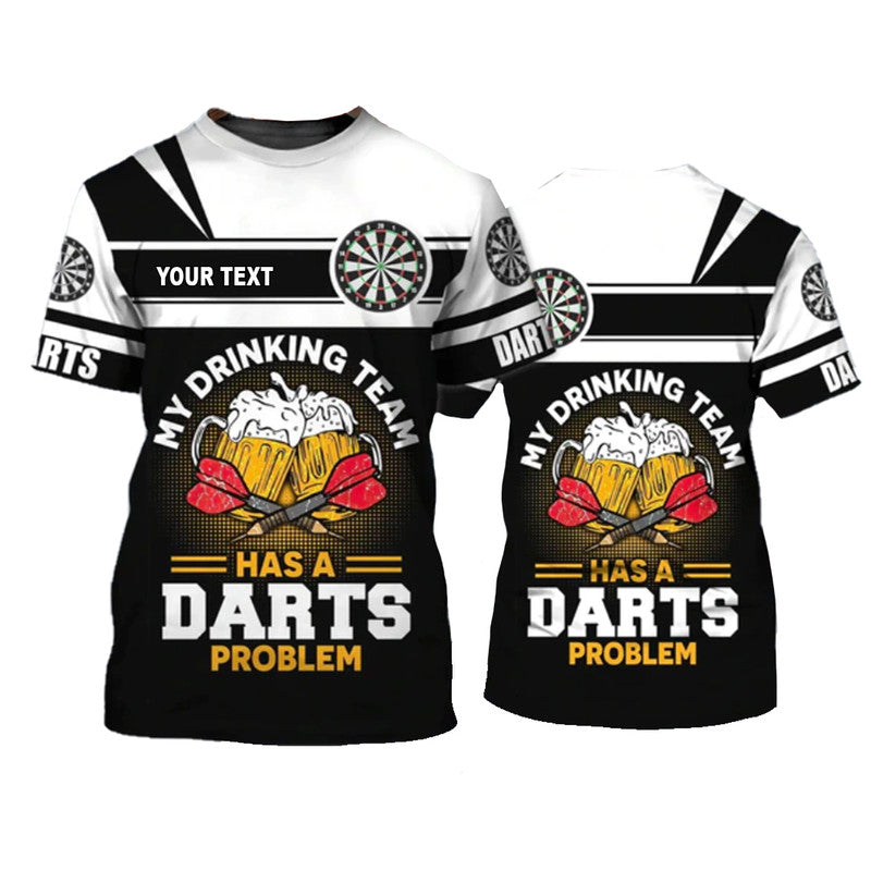 Custom Darts And Beer T Shirt Sporty Style No.1 LT6 - Wonder Print Shop