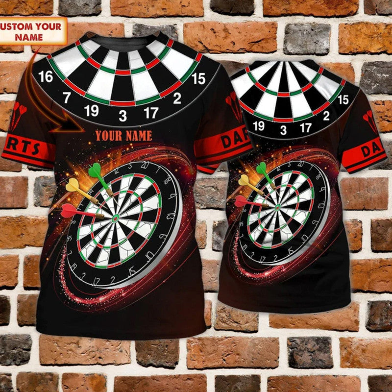 Custom Darts T Shirt Vibe 3D No.10 LT6 - Wonder Print Shop