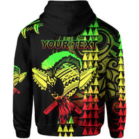 Custom Hawaii Polynesian Warrior Kakau Hoodie Reggage LT6 - Wonder Print Shop