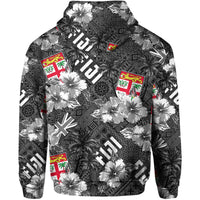 Fiji Hibiscus Hoodie Hawaii Style No.3 LT6 - Wonder Print Shop