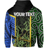 Custom Personalised South Sea Islanders Flag Style Hoodie Kanaka LT6 - Wonder Print Shop