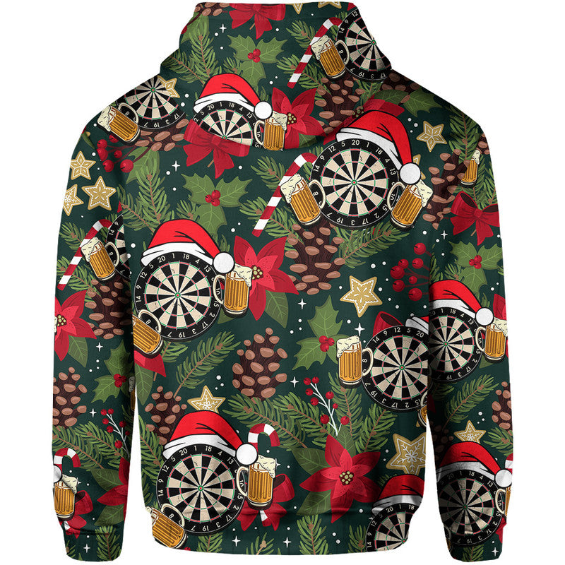 Darts Christmas Patterns Hoodie No.2 LT6 - Wonder Print Shop