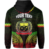 Custom Personalised Samoa Ula Nifo Tribal Hoodie Reggage Style LT6 - Wonder Print Shop