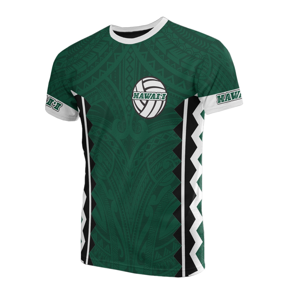 Hawaii T Shirt Hawaii WoMens Volleyball Team Supporter Polynesian Tattoo - Wonder Print Shop