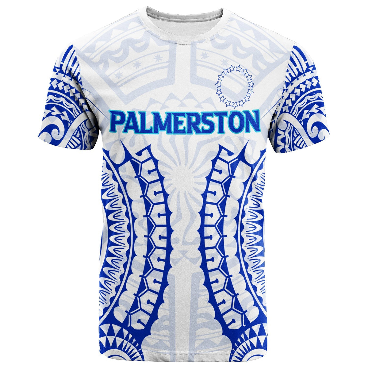 Custom Cook Islands T Shirt Palmerston Tribal Pattern LT12 - Wonder Print Shop