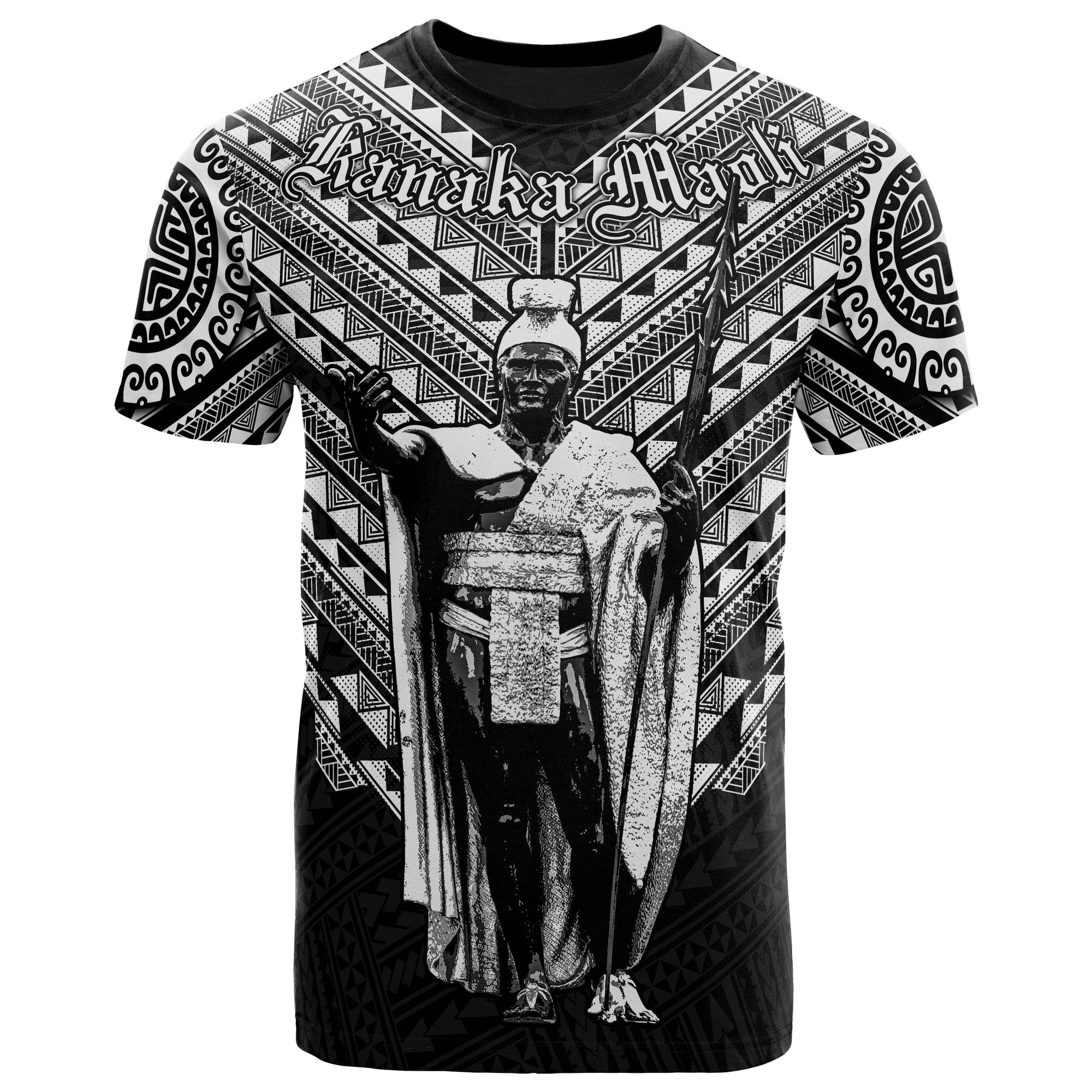 Hawaii T Shirt King Kamehameha Kanaka Maoli - Wonder Print Shop