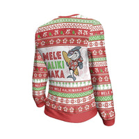 Hawaii Ugly Christmas Sweatshirt - Shark Version - Wonder Print Shop