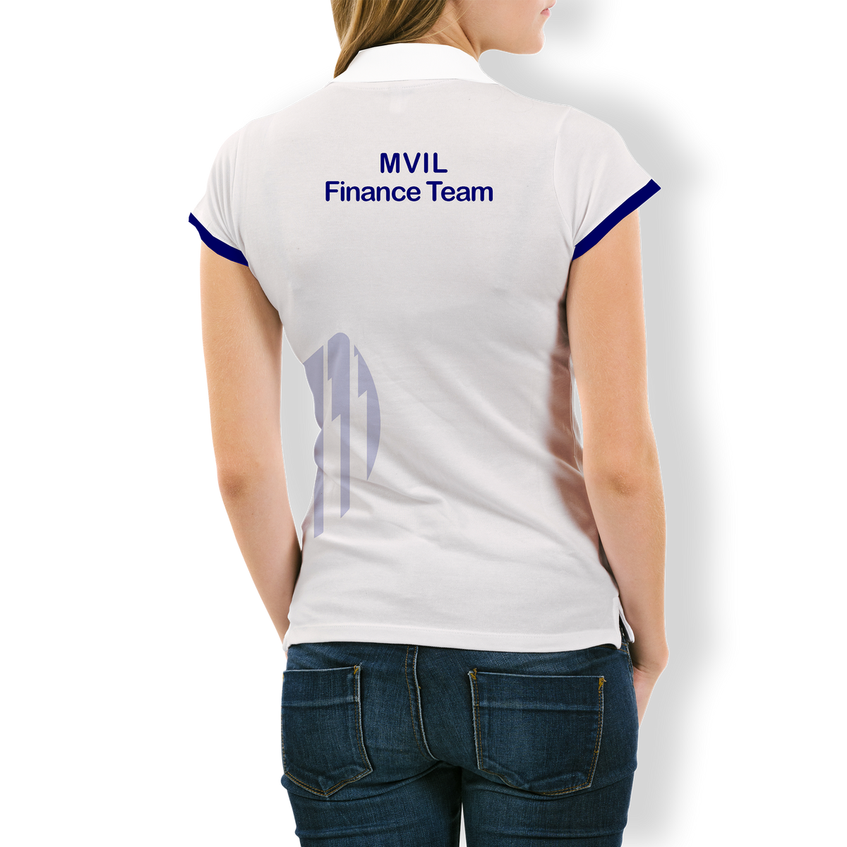 Custom MVIL Team White Women Polo Shirt Version 1 LT12 - Wonder Print Shop