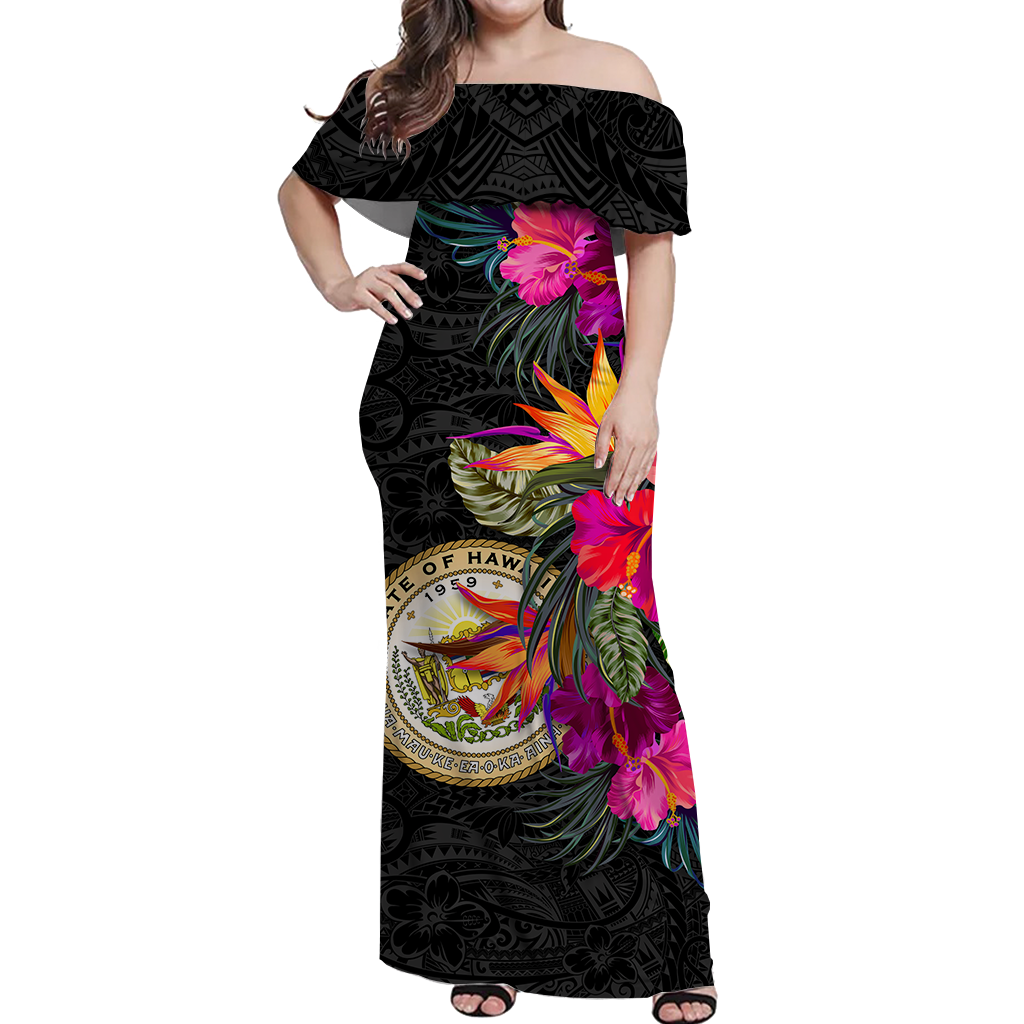 Hawaii Hibiscus Polynesian Tribal Matching Hawaiian Shirt And Dress - LT12 - Wonder Print Shop