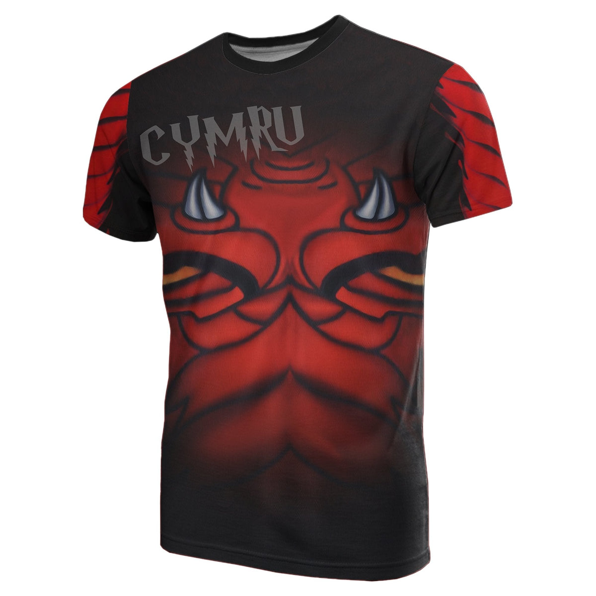 Wales T Shirt Wales Dark Dragon Shirts - Wonder Print Shop