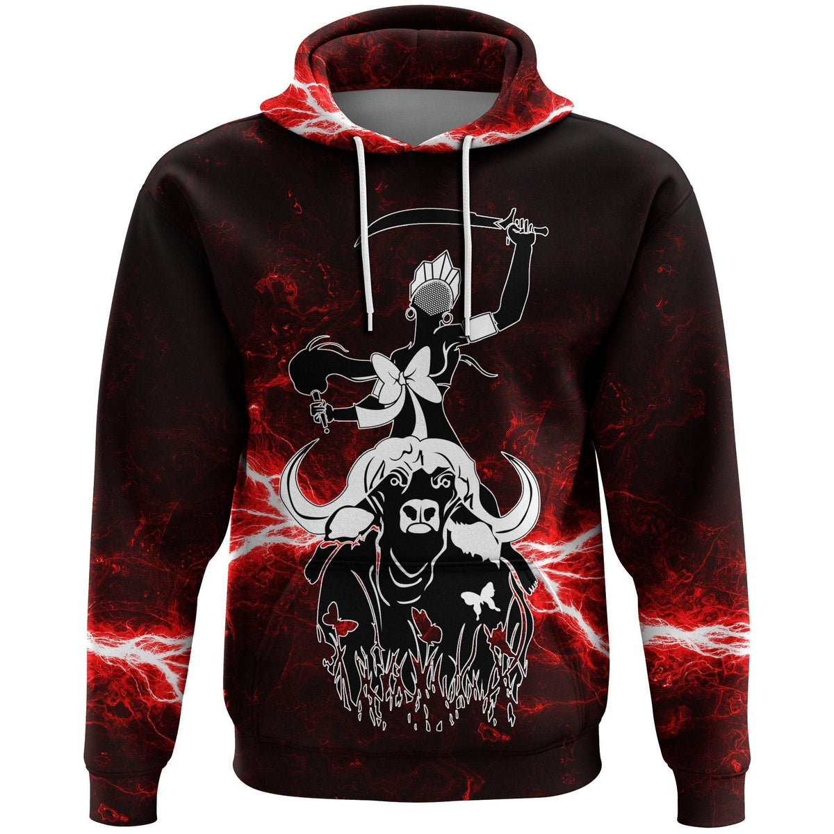 African Hoodie Oya Orisha Yoruba Religion Hoodie - Wonder Print Shop