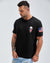 If This Flag Offends You Skull Crack Flag Mens Patriotic T Shirt - Wonder Print Shop